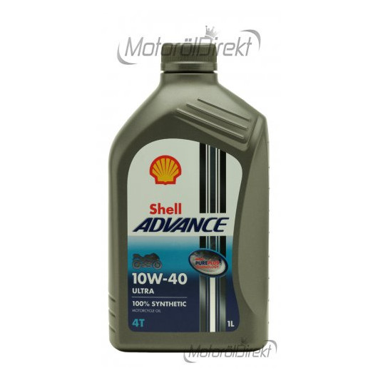 Shell Advance Ultra 4T 10W-40 Motorrad Motoröl 1l