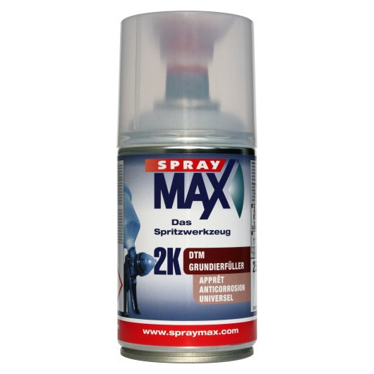 SprayMax 2K DTM-Grundierfüller hellgrau, 250ml