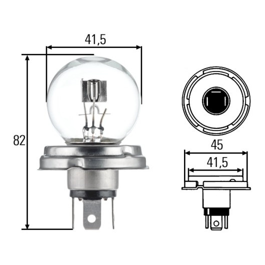 HELLA Glühlampe, Hauptscheinwerfer