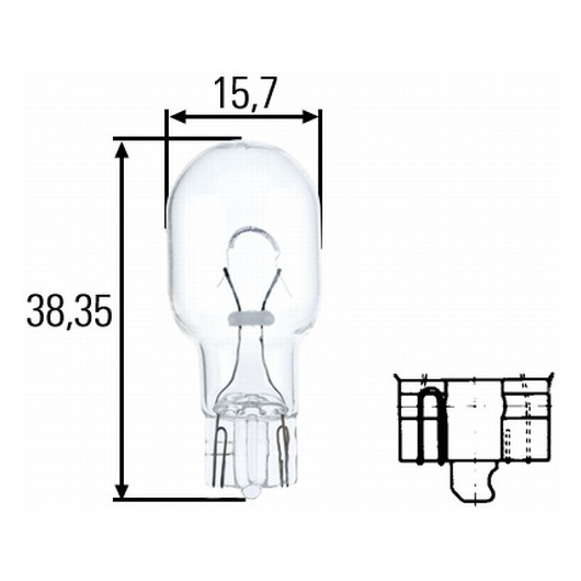 HELLA Glühlampe, Blinkleuchte