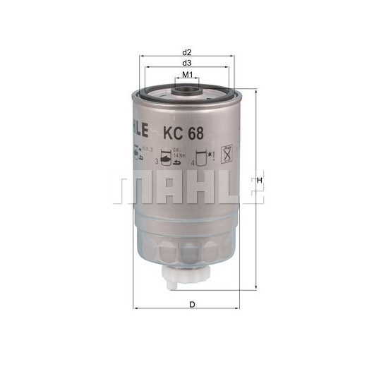 MAHLE Kraftstofffilter