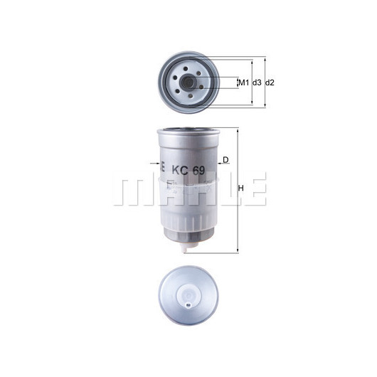 MAHLE Kraftstofffilter