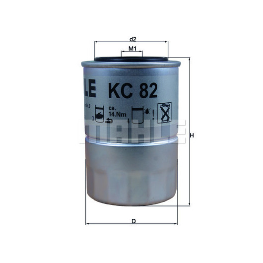 MAHLE Kraftstofffilter