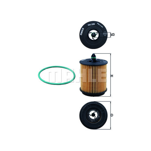 MAHLE Ölfilter