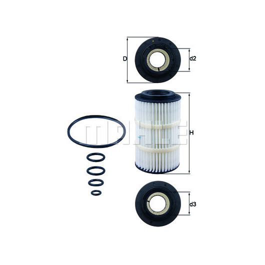 MAHLE Ölfilter