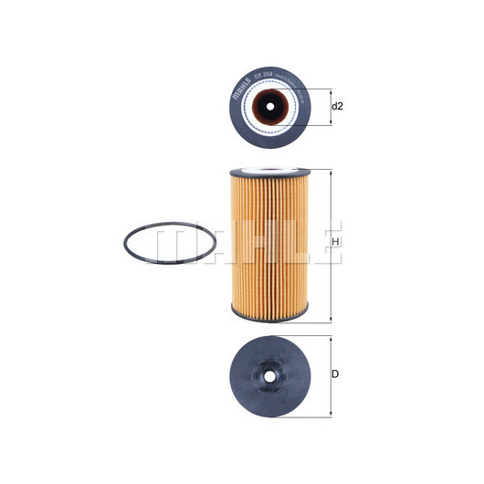 MAHLE Ölfilter