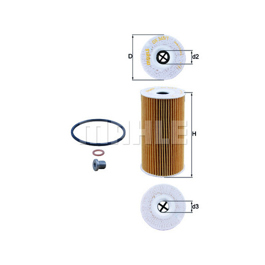 MAHLE Ölfilter
