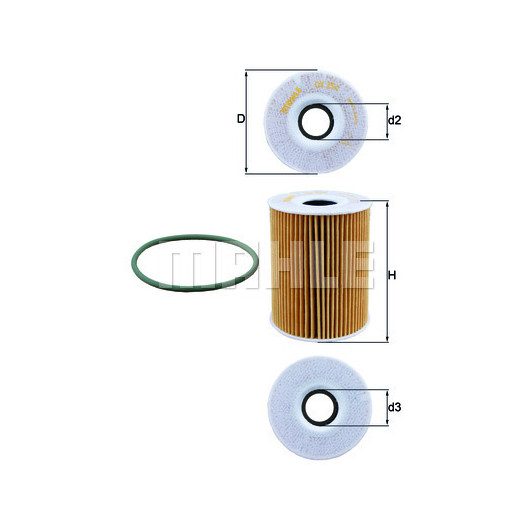 MAHLE Ölfilter
