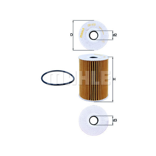 MAHLE Ölfilter
