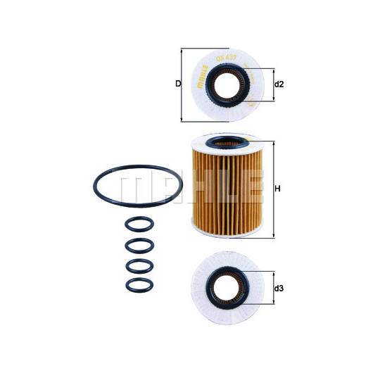 MAHLE Ölfilter