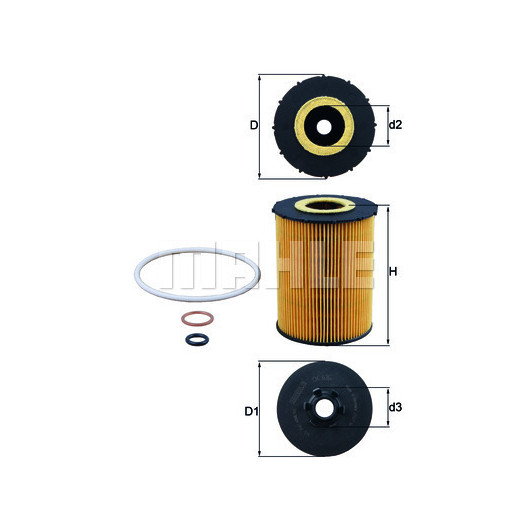 MAHLE Ölfilter