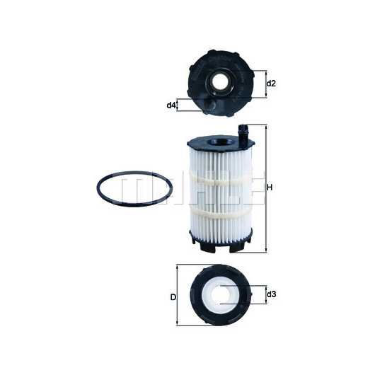 MAHLE Ölfilter