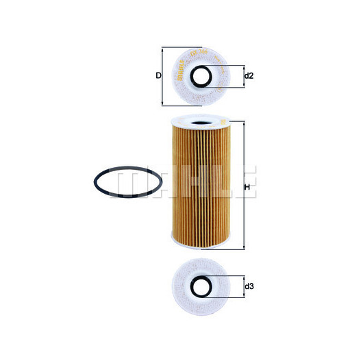 MAHLE Ölfilter
