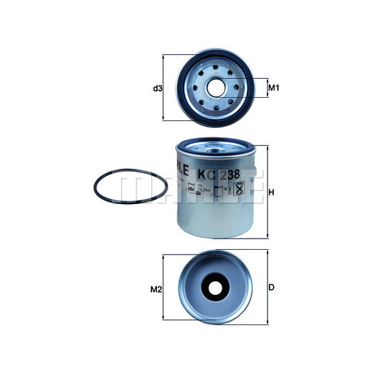 MAHLE Kraftstofffilter