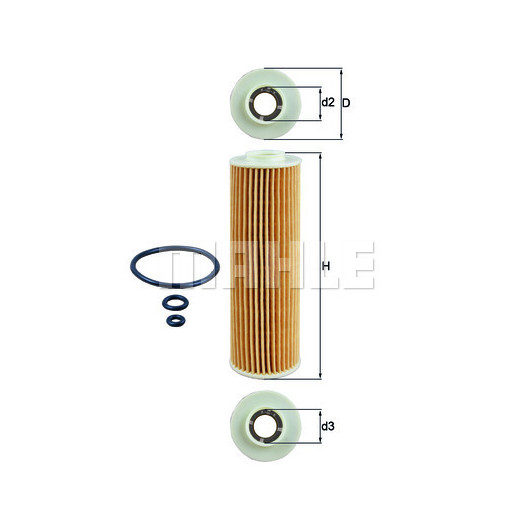 MAHLE Ölfilter