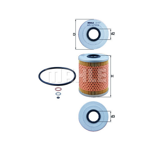 MAHLE Ölfilter