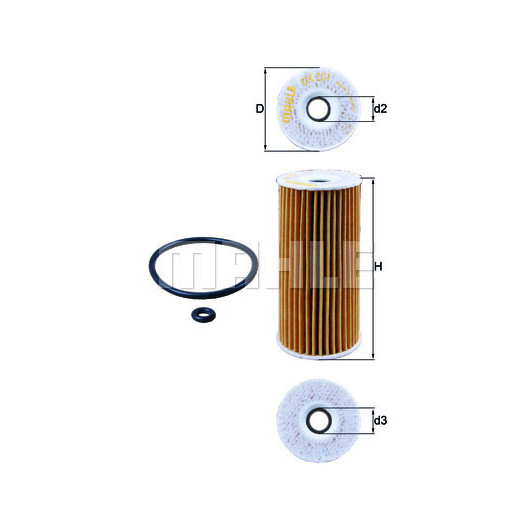 MAHLE Ölfilter