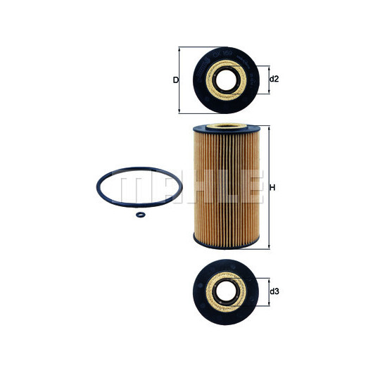 MAHLE Ölfilter