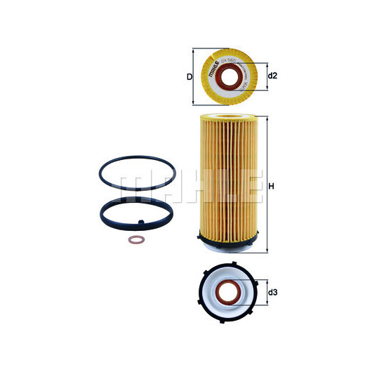 MAHLE Ölfilter