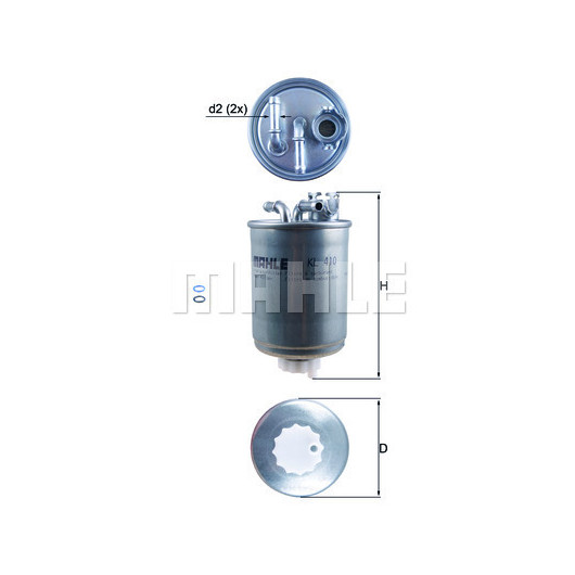 MAHLE Kraftstofffilter