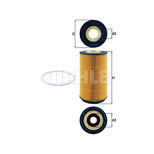 MAHLE Ölfilter
