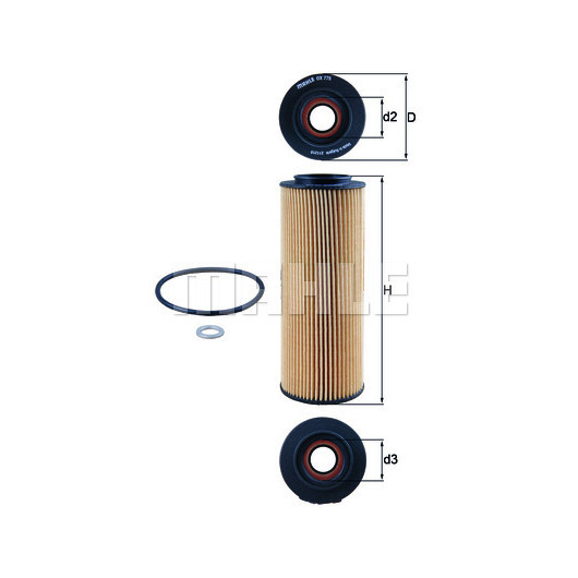MAHLE Ölfilter