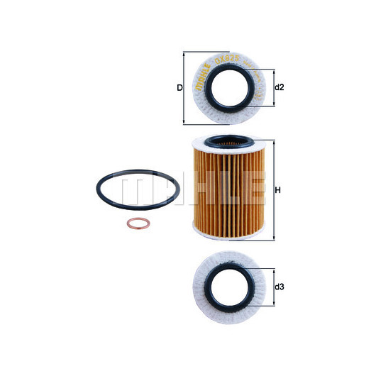 MAHLE Ölfilter