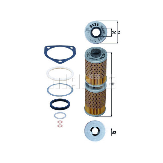 MAHLE Ölfilter
