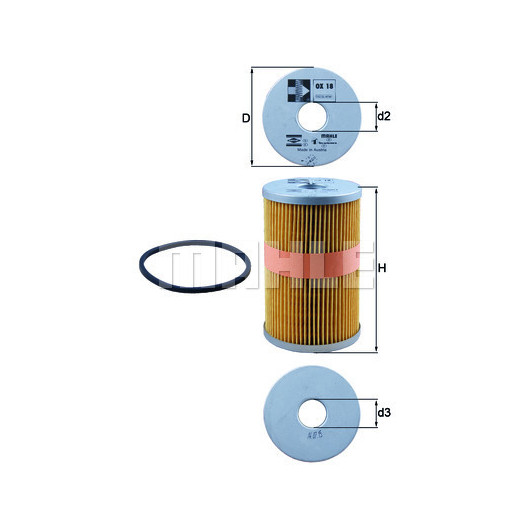 MAHLE Ölfilter