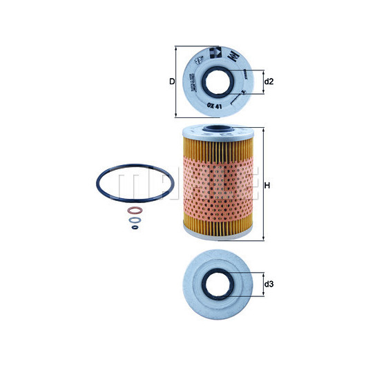 MAHLE Ölfilter
