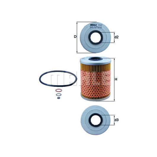 MAHLE Ölfilter