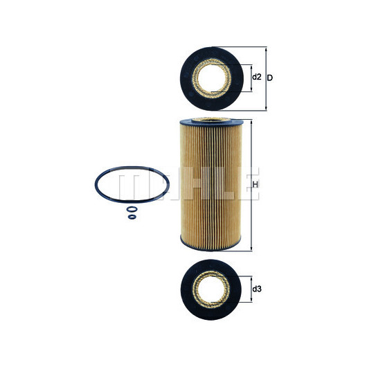 MAHLE Ölfilter