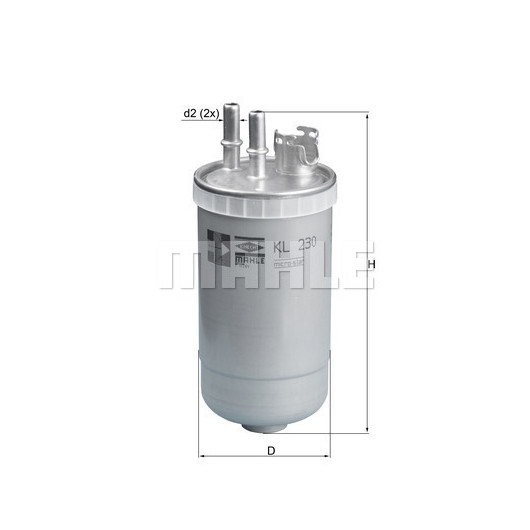 MAHLE Kraftstofffilter