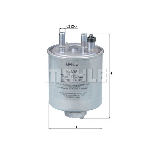 MAHLE Kraftstofffilter