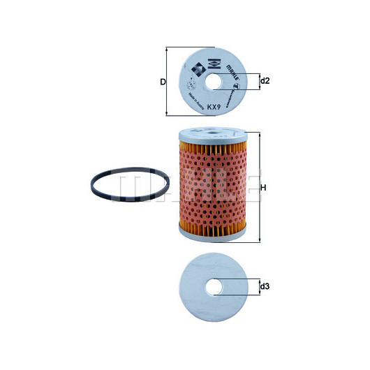 MAHLE Kraftstofffilter