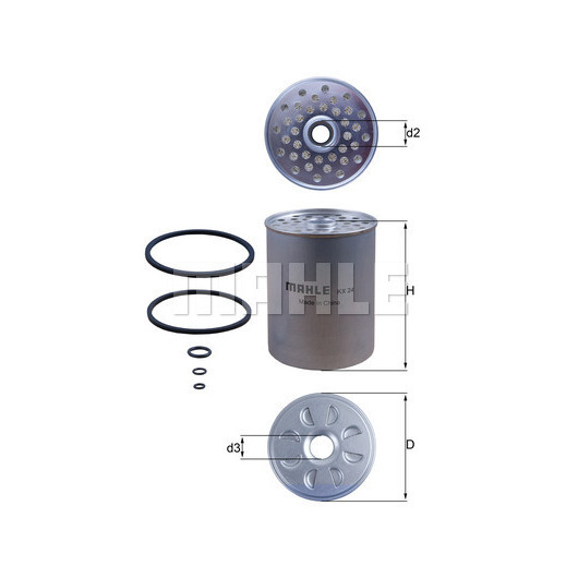 MAHLE Kraftstofffilter
