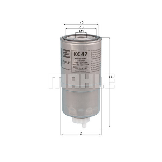 MAHLE Kraftstofffilter