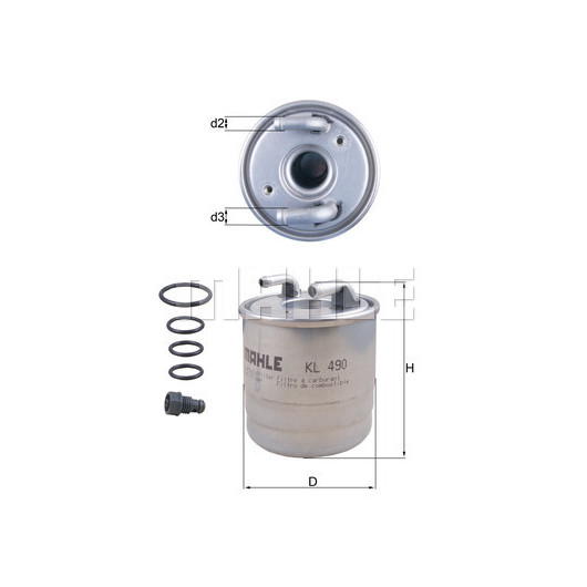 MAHLE Kraftstofffilter