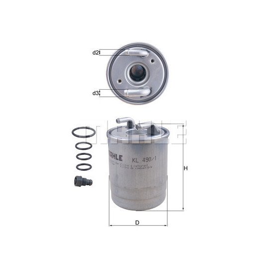 MAHLE Kraftstofffilter