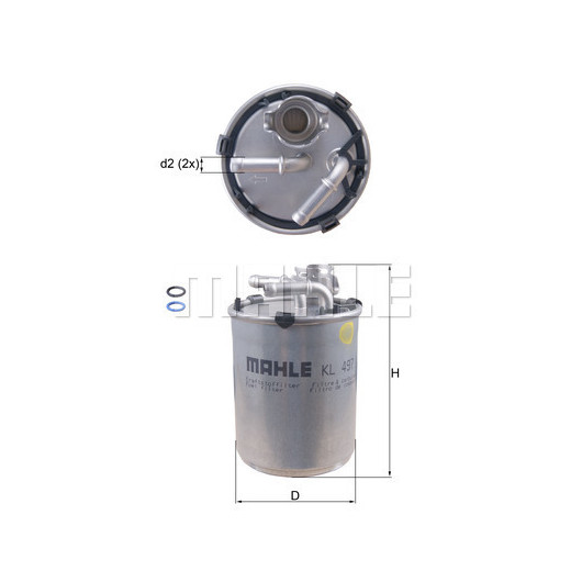 MAHLE Kraftstofffilter