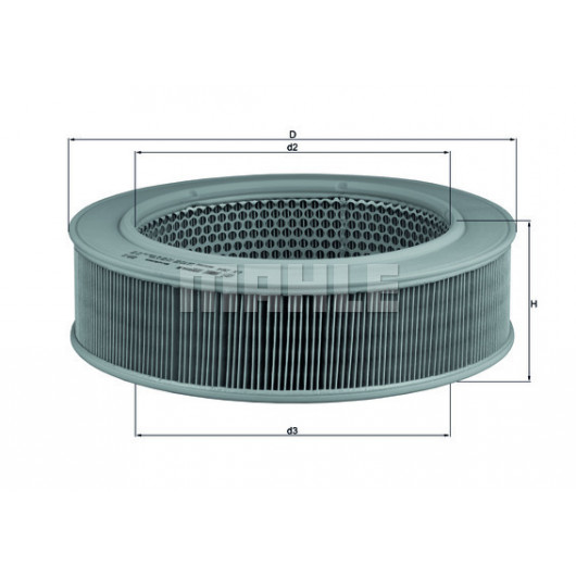 MAHLE Luftfilter