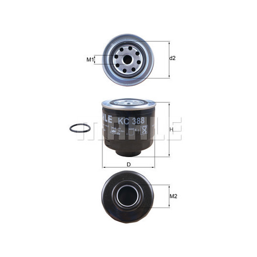 MAHLE Kraftstofffilter
