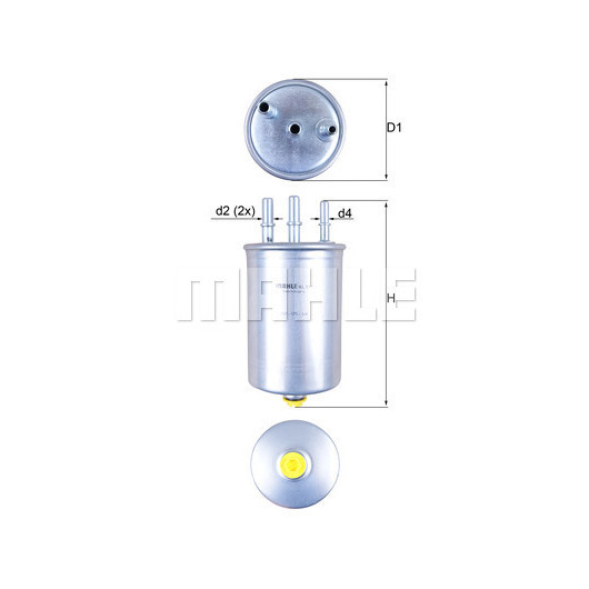 MAHLE Kraftstofffilter