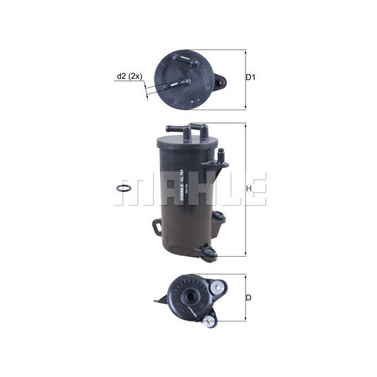 MAHLE Kraftstofffilter