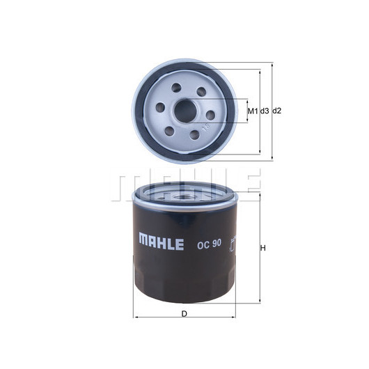 MAHLE Ölfilter