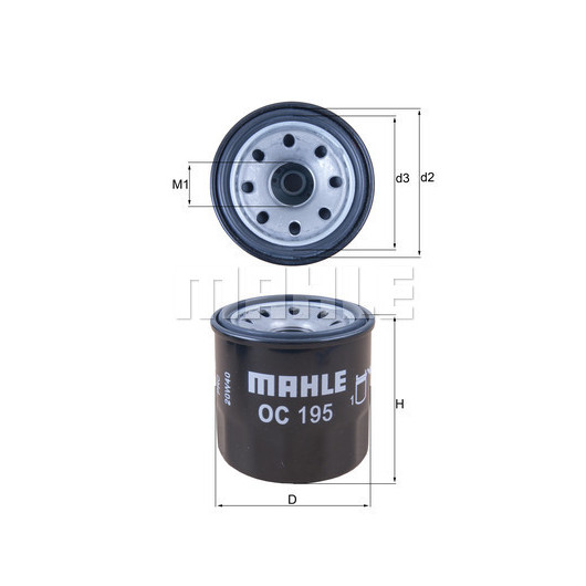 MAHLE Ölfilter