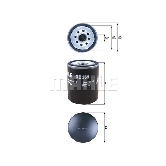 MAHLE Ölfilter