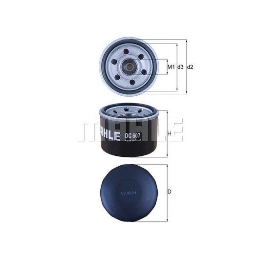 MAHLE Ölfilter