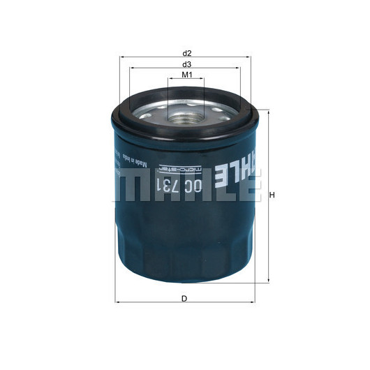 MAHLE Ölfilter