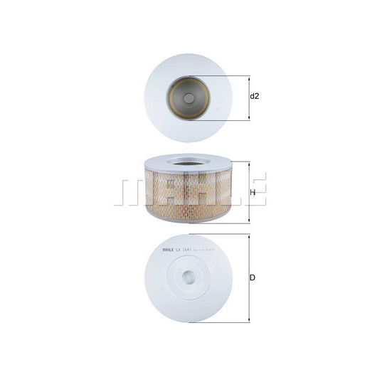 MAHLE Luftfilter